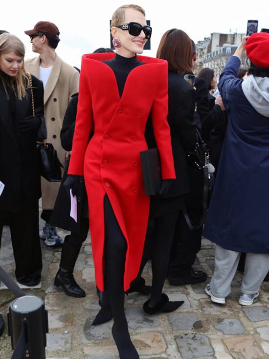 Fashionable Slim Fit Long Trench Coat With Stand Collar